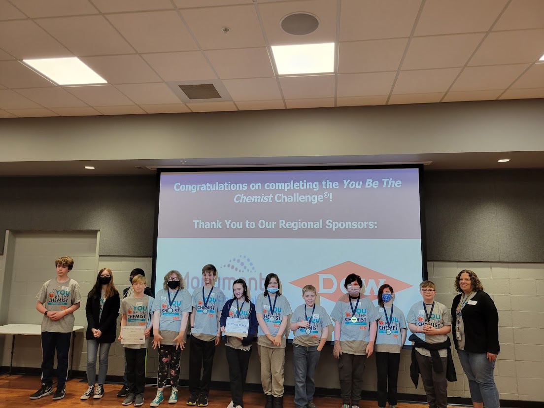 Monument KY Team Takes on New Roles in This Year's You Be the Chemist Regional Competition