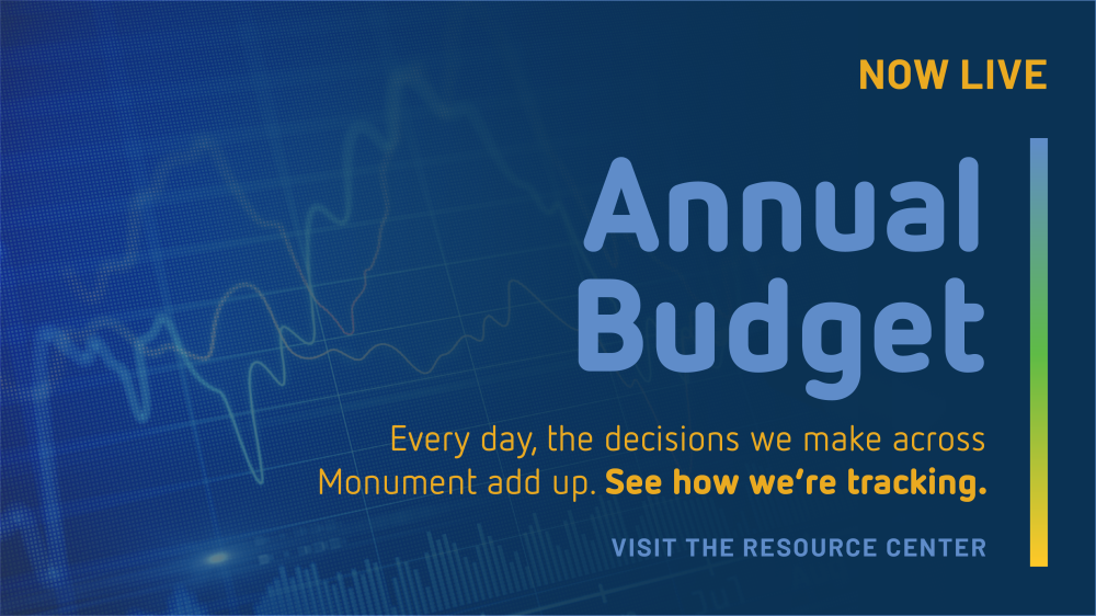 Monu Connect Annual Budget Homepage Banner