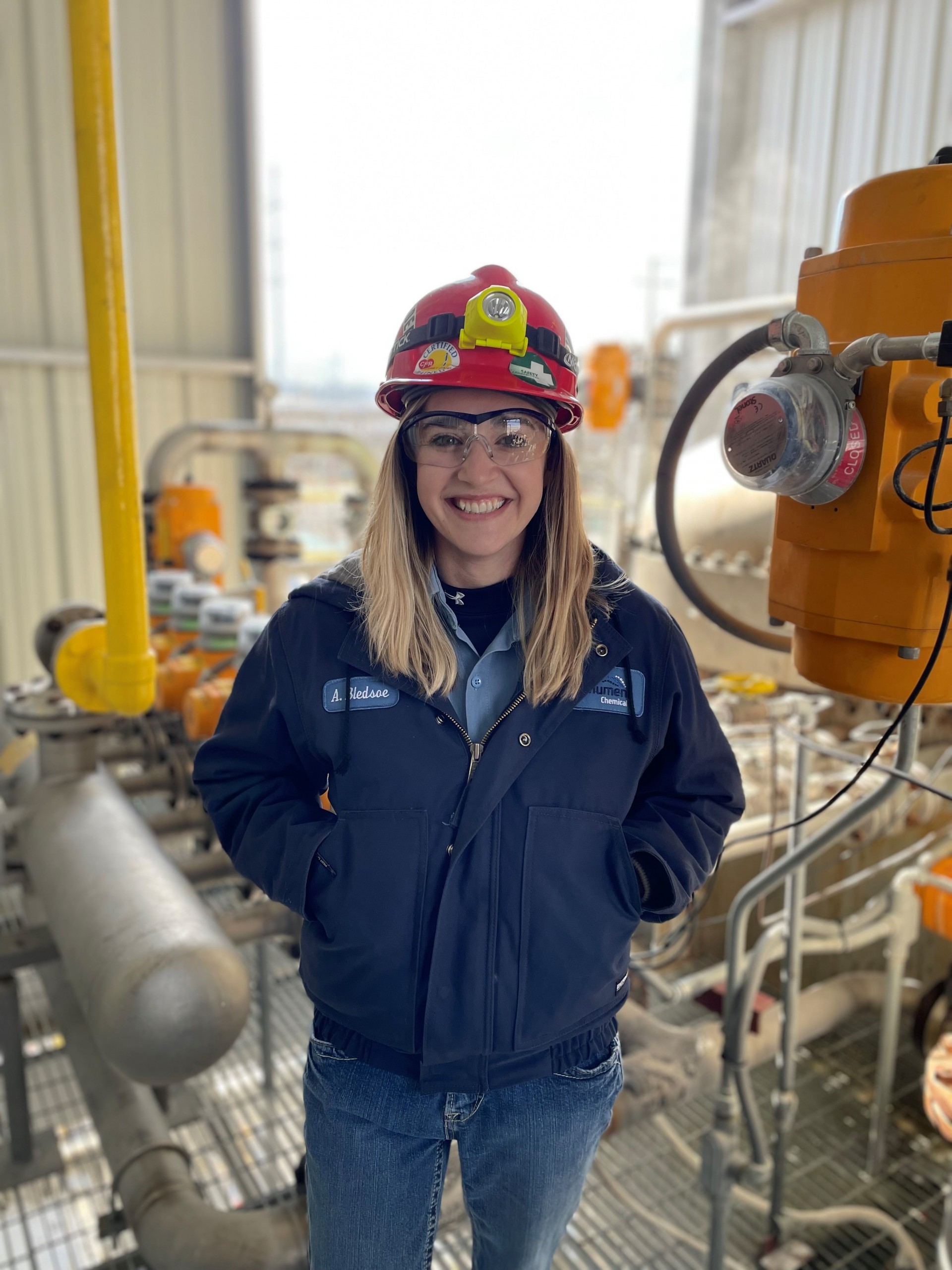A Q&A with Alexandra Bledsoe, Lead Production Engineer in the Brandenburg Polychem Unit