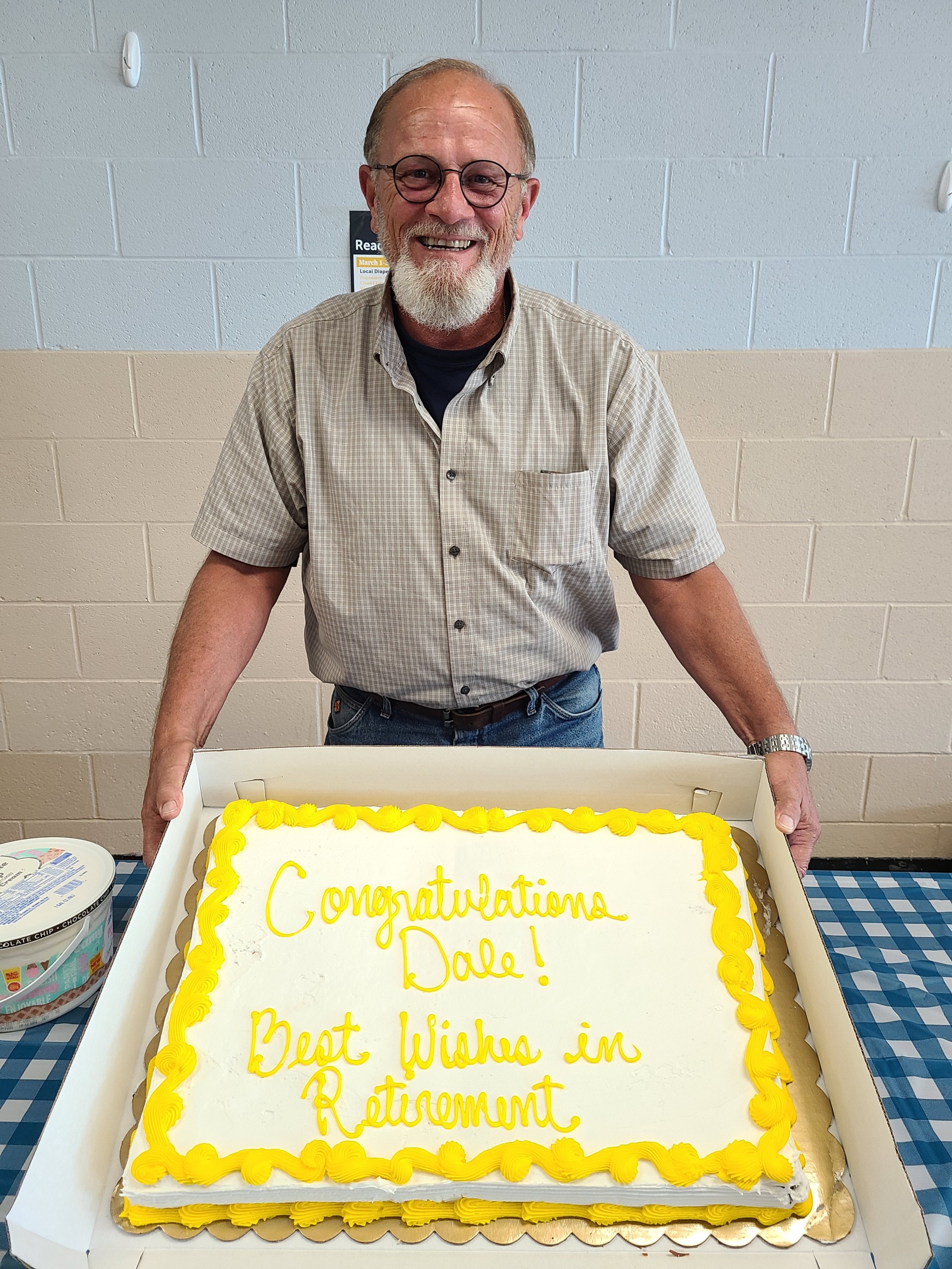 Dale Litherland (Mechanical Integrity Specialist, Brandenburg) Retires
