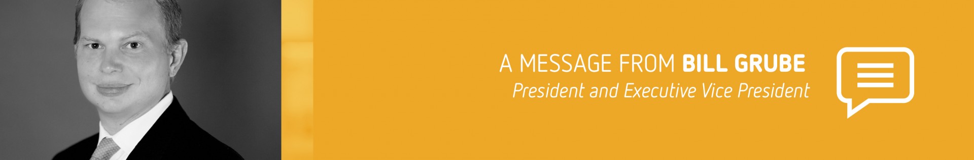 A Message from Bill Grube